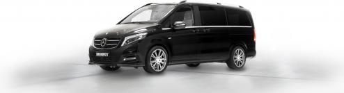 Luxury car rental with V-class
