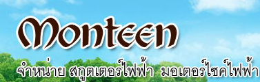 จำหน่ายมอเตอร์ไซค์ไฟฟ้า  สกูตเตอร์ไฟฟ้า